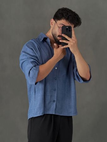 پیراهن فول باکسی مراکشی فیلی