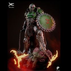 اکشن فیگور دووم اسلیر (d00m  slayer )