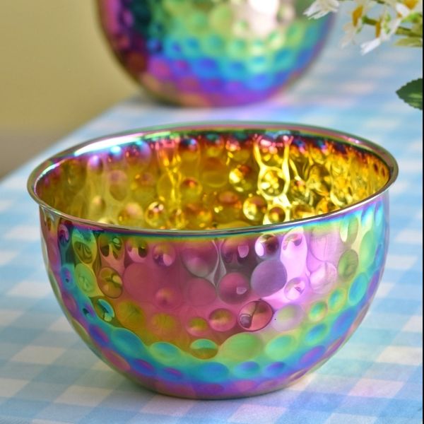میوه خوری 7رنگ لعابی