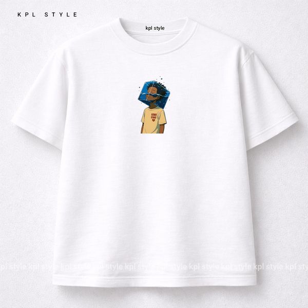 تیشرت سوپر پنبه قواره باکسی کد 1240