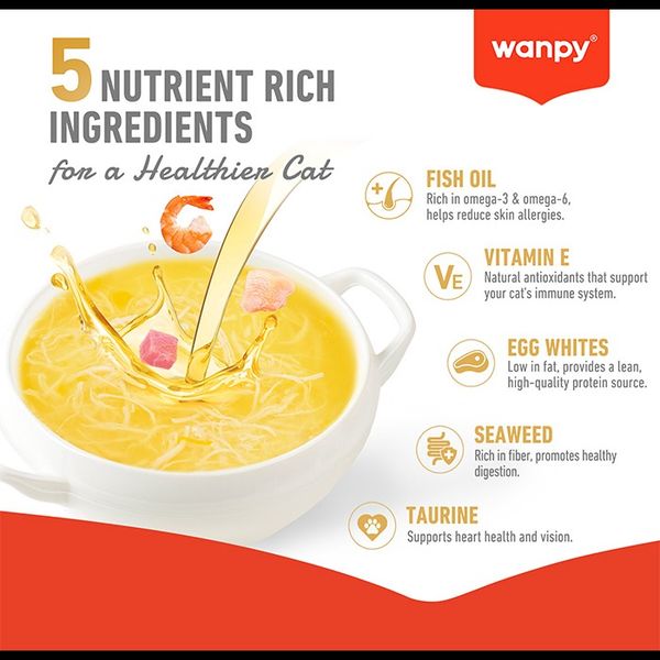 سوپ آبگوشت ونپی با طعم تن / Wanpy meat broth with tuna