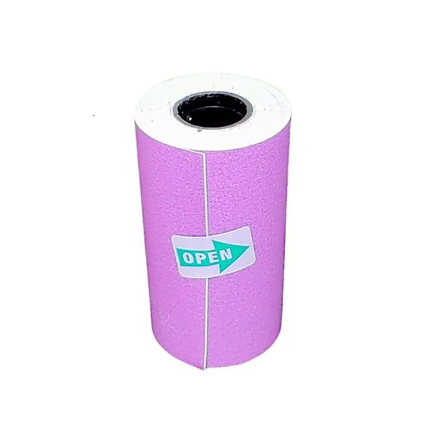 لیبل حرارتی بنفش پایتخت رول مدل LA3Pu بسته 5 عددی