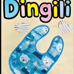 پیشبند طرح خرس برفی