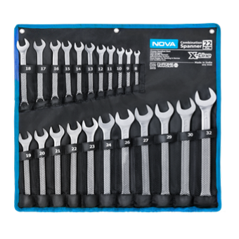 ست کیفی 22 عددی آچار x-line نووا مدل 9432