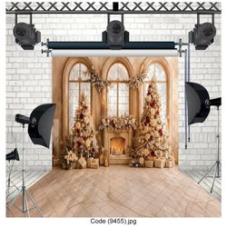 بکدراپ طرح کریسمس کد 9455