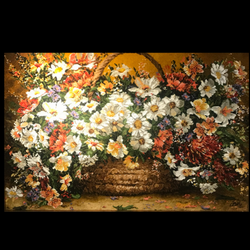 تابلو فرش سبدگل تبریز