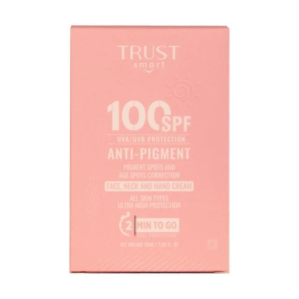 کرم ضدآفتاب SPF100 تراست اسمارت