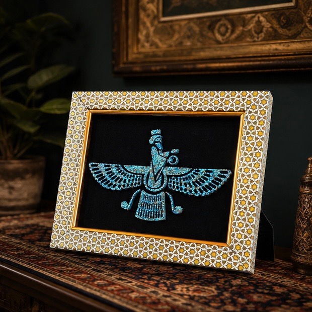 تابلو فروهر فیروزه نیشابوری کد 02