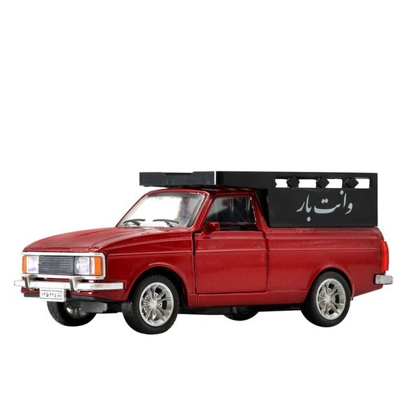 ماکت ماشین مدل وانت پیکان باربند دار ( مجموعه 12 عددی ) رنگبندی کامل