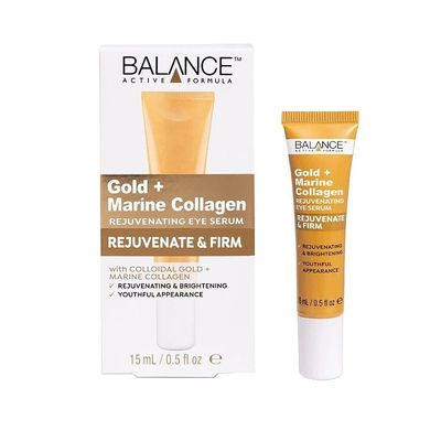 دور چشم جوانساز طلا و کلاژن بالانس BALANCE gold+ marine collagen eye cream