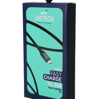 کابل تایپ سی Mitech TCX 233 کنفی + گارانتی
