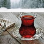 استکان و نعلبکی پاشاباغچه مدل آرورا کد 95961 - (ست 12 پارچه)