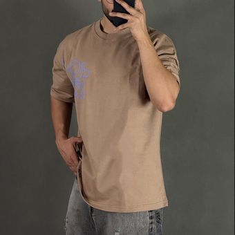 تیشرت دورس چاپ پفکی طرح ERA کرمی 2012