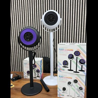 بخاری برقی چندمنظوره و ایستاده با قابلیت تنظیم ارتفاع (Floor Standing Heater