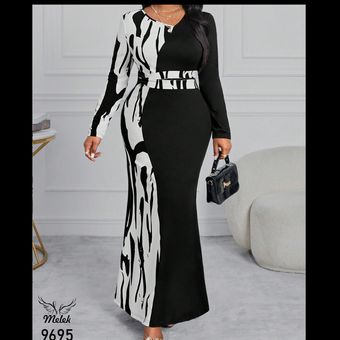 پیراهن یقه گرد