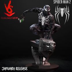 اکشن فیگور ونوم سوت اسپایدر من ( venom suit)