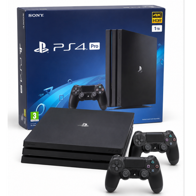دستگاه PS4 Pro استوک با دو دسته اصلی شرکتی | پلی استیشن 4 پرو