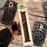 بند اپل واچ کشی طرح پلنگی