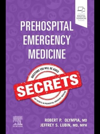 Prehospital Emergency Medicine Secrets 1st Edition