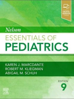 Nelson Essentials of Pediatrics 9th Edition