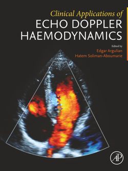 Clinical Applications of Echo Doppler Haemodynamics 1st Edition
