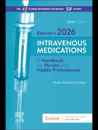 Elsevier’s 2026 Intravenous Medications 42nd Edition