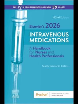 Elsevier’s 2026 Intravenous Medications 42nd Edition