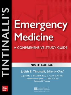 Tintinalli's Emergency Medicine: A Comprehensive Study Guide, 9th Edition 9th Edition