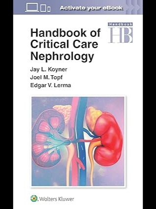 Handbook of Critical Care Nephrology First Edition