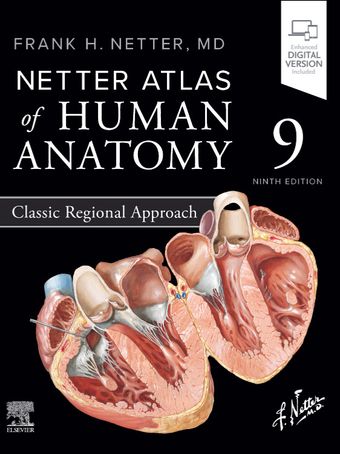 پیش فروش  Netter Atlas of Human Anatomy: Classic Regional Approach, 9th Edition
