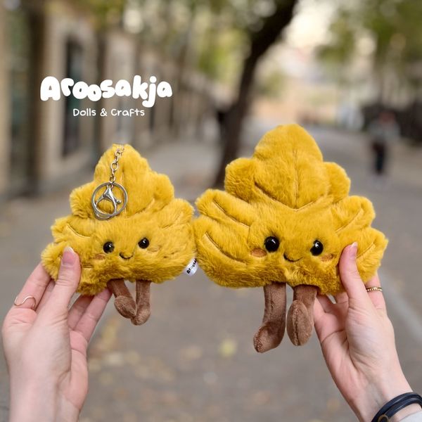 برگ پاییزی زرد