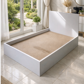 تخت خواب تمام ام دی اف تک نفره ، دو نفره