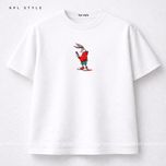 تیشرت باکسی 100٪ پنبه گرم دار | کد 1342