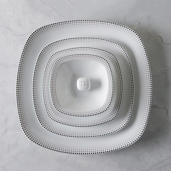 سرویس غذاخوری 27 پارچه 6 نفره چینی زرین ایران مدل Mon Belan