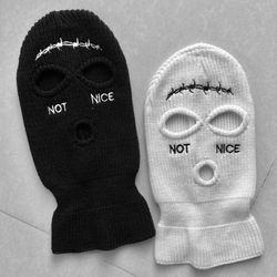 فیس ماسک گلدوزی