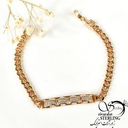 دستبند ژوپینگ کارتیه طرح دار کد 9865