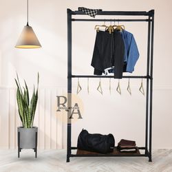 رگال لباس مدل دوطبقه بالا کف چوب R04
