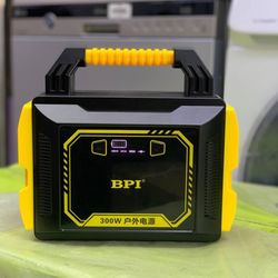 پاور استیشن BPI-OD300 | پاوربانک قابل حمل 300 وات با شارژ خورشیدی و خروجی 220 ولت