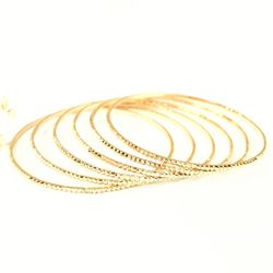 پک النگو 6عددی برند طلاروس طرح 2میل زیگ زاگ کد 9890