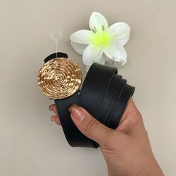 کمربند زنانه کلاسیک دایره وارداتی