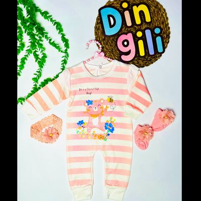 سرهمی دخترانه طرح خرس