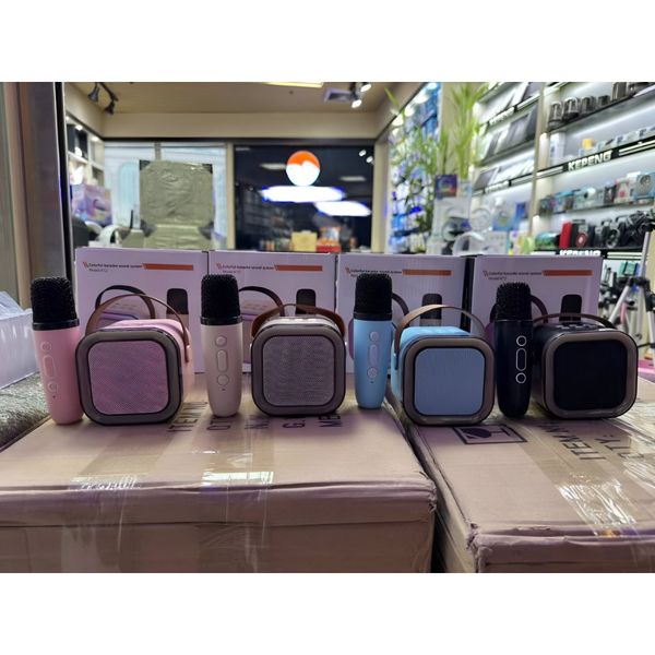 اسپیکر بلوتوثی شارژی تک میکروفون مدل K12