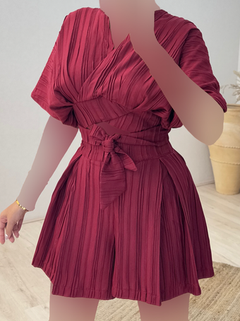 نیم تنه + شلوارک زنانه