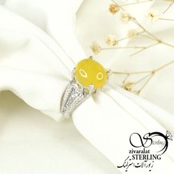 انگشتر بغل مارپیچ نقره925 (شرف الشمس) کد 9942