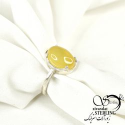 انگشتر شرف الشمس رکاب 925 عیار کد 9957