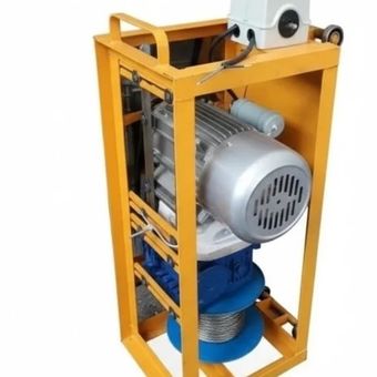 بالابر ساختمانی(کالسکه) چینی تکفاز 300 کیلویی بدون پایه و ریل