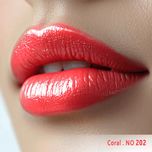 رژ لب مایع ابریشمی ساتین سرژه کد 202 (Coral)