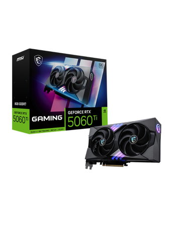 کارت گرافیک ام اس آی مدل GeForce RTX 5060 Ti 8G GAMING OC