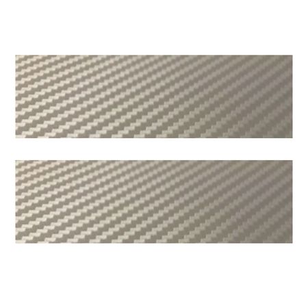 برچسب پارکابی خودرو لیزارد مدل اسپورت طرح کربن کد LZD--743 بسته دو عددی*58