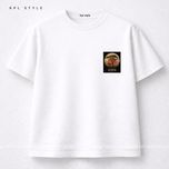 تیشرت سفید KENYA | قواره باکسی | %100 پنبه گرم بالا کد 1246